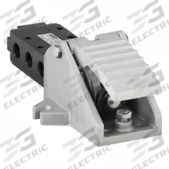 PARKER Manual Air Control Valve: DirectAir 4, Four-Way / Two-Position, Foot Pedal, 1/4 in Female NPT (MPN 520711000). Key specifications — attr1084737: Aluminum; attr1084764: Manual Air Control Valve; attr1084778: Spool; attr1084767: DirectAir 4; attr1084731: 520711000; attr1084739: PARKER; attr1084765: Spring Return; attr1084768: DirectAir 4.