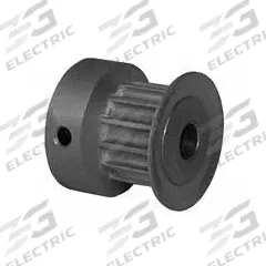 DAYTON Timing Pulley: Curvilinear, Fixed, For 6 mm Belt Wd, 13 Teeth, 3 mm Pitch, Aluminum (MPN 13-3M06M6CA4). Key specifications — Brand: DAYTON; Finish: Clear Anodized; For Belt Series: Powerhouse®.