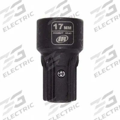 INGERSOLL RAND Impact Socket: Metric, 17 mm Socket Size, 6-Point, Std - Insider & DXS Impact Sockets