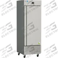 AMERICAN BIOTECH SUPPLY Laboratory Freezer: Upright, 25 cu ft, -20°C to -15°C, Auto Defrost Method (MPN ABT-HC-SSF-25). Key specifications — Brand: AMERICAN BIOTECH SUPPLY; Door Hinge: Right.