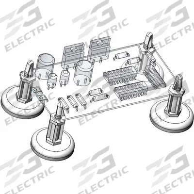 MAG DADDY Magnetic Mounting Kit: Threaded #6-32 (MPN PCBM100) - Threaded Rare Earth Magnetic Kits