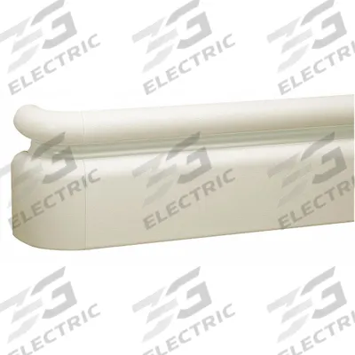 PAWLING Handrail: Ivory, Not Ligature Resistant, BR-400 - PETG Combined Handrail & Wall Guards