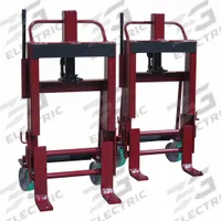WESCO Machinery and Equipment Mover: 4,000 lb, 19 3/4 in L x 23 in W x 43 5/8 in H Overall (MPN 260092). Key specifications — Handle Type: Flow-Back; Includes Straps: Without Straps; Brand: WESCO.