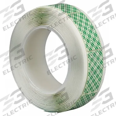 3M Foam Tape: Conformable, Permanent, Strip, 1 in Wd, 3 in Lg, 62.5 mil Thick - Double-Sided Foam Tape Strips & Squares