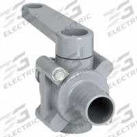 APPROVED VENDOR Manual Two-Way Ball Valve: 3/4 in, PVC, Straight, Barb x Barb, Full Port Ball Port (MPN 2277290). Key specifications — Brand: APPROVED VENDOR; Handle: Lever.