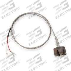 TEMPCO Magnet Thermocouple: 32°F to 2,300°F /0°C to 1,260°C, Type K, For Solids/Surfaces Media Type (MPN TMW00019). Key specifications — Brand: TEMPCO; Cable Material: FEP Teflon with Stainless Steel Braid; Cable Length: 6 ft; Accuracy: ±2.2 °C or ±0.75 %, Whichever is Greater; Process Mounting Connection: Magnet; Maximum Wire Gauge: 0.25 mm.