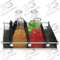 BENCHMARK SCIENTIFIC Shaker Accessory: BT302, 10 5/8 in Overall Lg, 8 3/4 in Overall Wd (MPN BT300-RP). Key specifications — Brand: BENCHMARK SCIENTIFIC; Compatible with Manufacturer Model Number: BT302; Material: Stainless Steel; Product Type: Rolling Bar Platform.