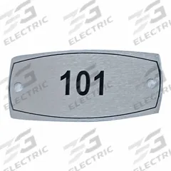 APPROVED VENDOR Locker Number Plate: 2 1/4 in x 1 in, 1 Plates, 101 to 200, Aluminum, Gray, 804UN3. Key specifications — Manufacturer Part Number: 804UN3; Brand: APPROVED VENDOR; Includes: (2) Mounting Bolts and Nuts; Material: Aluminum; Number Range: 101 to 200; Color: Gray.