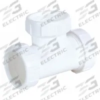 APPROVED VENDOR Tee: Plastic, White, 1 1/2 in Nominal Pipe Size, Slip (MPN 35337). Key specifications — Includes: 1-1/2 in Washer; Brand: APPROVED VENDOR; Material: Plastic; Connection Type: Slip.