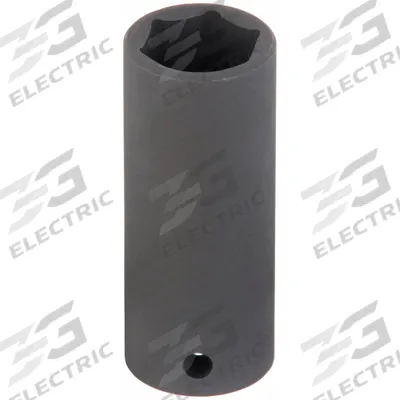 WESTWARD Impact Socket: 1/2 in Drive Size, Metric, 26 mm Socket Size, 6-Point, Deep - 1/2" Drive Impact Sockets
