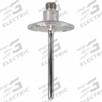 OMEGA Long-Life & High-Accuracy RTD Probes: -58°F to 392°F /-50°C to 200°C, 3 in Probe Lg (MPN PRS-3-100-A-H-0300-D1-M12). Key specifications — Brand: OMEGA; Probe Sheath Material: 316L Stainless Steel; Process Mounting Thread Size: 1-1/2" Tri-Clamp.