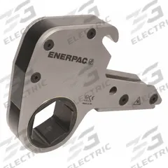 ENERPAC Interchangeable Low Profile Hexagon Cassette: HLP Series, 10,252 N-m, 7,562 ft-lb, 80 mm Max (MPN HLP7302). Key specifications — attr653139: HLP7302; attr653144: HLP; attr653147: ENERPAC; attr653153: HMT7500; attr653154: HMT Series Hydraulic Torque Wrench Drive; attr653169: Aluminum; attr653188: Torque Wrench Cassette; attr653198: Hex.