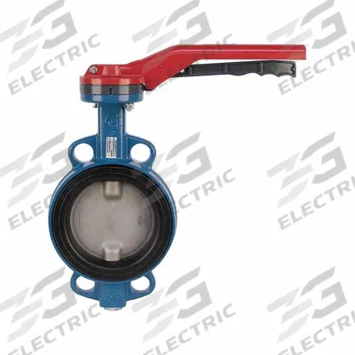 GHIBSON Butterfly Valve: 16 in Pipe Size, Concentric, 250 psi Max. Pressure (CWP) - Ductile Iron General-Service Butterfly Valves
