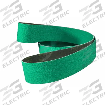 3M Sanding Belt: 6 in W x 48 in L, Zirconia Alumina, 80 Grit, YF Wt Polyester Backing - High-Performance Sanding Belts for All Metals