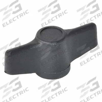 JW WINCO Wing Nuts; Wing Knobs: Wing, Plastic w/ Brass Thread, M8 Thread, 13 mm Thread Lg - Wing Knobs with Threaded Hole