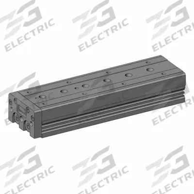 SMC Air Slide Table: 125 mm Stroke Lg, 20 mm Bore Dia, Mfr Part # MXS20-125 - Pneumatic Slide Tables