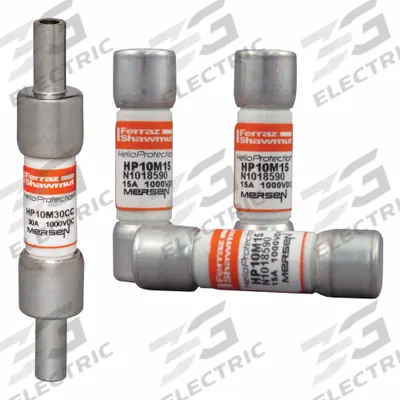 MERSEN Solar Fuse: HP10M Series, Gen Purpose, 1 A - Fast-Acting Blade Fuses