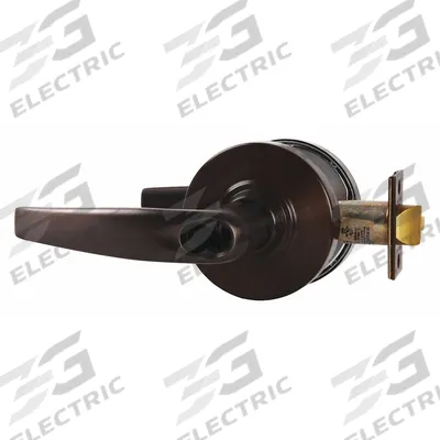 SCHLAGE Door Lockset: Office Lever Locksets, Bronze, ADA Compliant