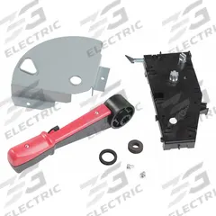 SQUARE D Handle Kit: Safety Switch (MPN HM0610F). Key specifications — Features: A Dual Cover Interlock and a Color-Coded Indicator Handle; For Use With: Safety Switch; Manufacturer Part Number: HM0610F; Includes: Gasket; Brand: SQUARE D; Product Type: Handle Kit.