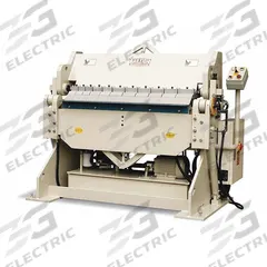 BAILEIGH INDUSTRIAL Sheet Metal Brake: Foot Pedal/Hand Lever Actuation + Finger, Angle Gauge, White (MPN BB-4810H). Key specifications — attr67184: BAILEIGH INDUSTRIAL; attr67188: BB-4810H; attr67191: Hand Lever.