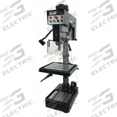 JET Floor Drill Press: Belt Drive, Variable Speed, 245 RPM – 2,000 RPM, 460V AC /Three-Phase, 2 hp (MPN JDP-20EVST-460). Key specifications — attr22849: 65 to 2,000 RPM; attr22858: 460V AC; attr73523: Drilling; attr22856: Belt; attr73570: Three-Phase; attr22850: 10-7/16 in; attr22846: 2 hp; attr22840: 9.2 A.