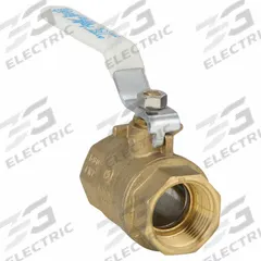 APOLLO Manual Two-Way Ball Valve: 1 in, Brass, Straight, FNPT x FNPT, 600 psi Max. Pressure (CWP) (MPN 94ALF-105-01A). Key specifications — Brand: APOLLO; Handle: Lever.