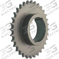 TSUBAKI Sprocket: For 40 Chain, 40 Teeth, 6.373 in Pitch Dia, 6.653 in Outside Dia, Steel, ANSI (MPN 40BTL40). Key specifications — Brand: TSUBAKI; Required Bushing Series: 1610.