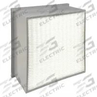 GRAINGER Minipleat Air Filter: 20 in x 20 in x 12 in, Fiberglass, Plastic, Single Header, MERV 14 (MPN 20HN70). Key specifications — Brand: GRAINGER; Frame or Header Material: Plastic; Media Material: Fiberglass.