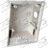 EDWARDS SIGNALING Box: White, Surface, 2 1/8 in Overall Dp, 6 1/2 in Overall Ht (MPN EG4B). Key specifications — Body Color: White; Brand: EDWARDS SIGNALING; Mounting Location: Surface; Product Type: Box.