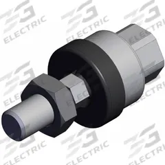 SMC Floating Joint: SMC JC Series, JC40-14-150, Aluminum, M14 x 1.5 Thread Size, Fits 40 mm Bore Dia. Key specifications — attr1112202: JC40-14-150; attr1114601: Aluminum; attr1114620: M14 x 1.5.