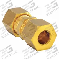 LEGRIS Compression Fitting Union: 12 mm OD x 12 mm OD Fitting Size, Compression x Compression, 10 PK (MPN 0106 12 00). Key specifications — Brand: LEGRIS.