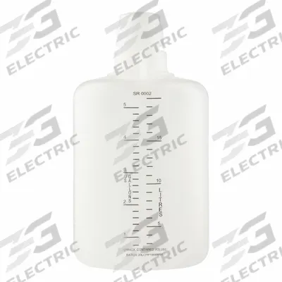 APPROVED VENDOR Carboy: 20 L Capacity - mL, 83 mm Screw Closure Size, Screw On Cap, White - Round Carboys