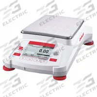OHAUS Compact Bench Scale: 4,200 g Capacity, 0.01 g Readability, 0.01 g Repeatability, ABS (MPN AX4202). Key specifications — Brand: OHAUS; Display Type: VGA Touchscreen.