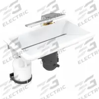 BRADLEY Bathroom Sink Kit: Designer White, Terreon®, 24 1/2 in Overall Lg, 14 1/2 in Overall Wd (MPN WB2-WB-TR1-0050). Key specifications — Includes: Micro Controller; Brand: BRADLEY; Color: Designer White; Sink Material: Terreon®.