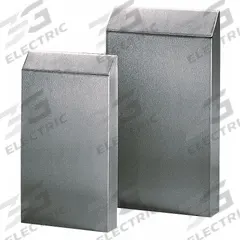RITTAL Hose-Proof Hood: Food Industry, Carbon Steel, 9.65 in x 2.17 in (MPN 3238085). Key specifications — Finish: Powder Coated; Brand: RITTAL; Accessory Type: Hose-Proof Hood; Application: Food Industry; Material: Carbon Steel.