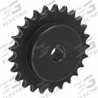 TRITAN Sprocket: 60, For 3/4 in Chain Pitch, 1 in Bore Dia, 25 Teeth, 5.984 in Pitch Dia, Steel (MPN 60BS25H X 1). Key specifications — Brand: TRITAN.