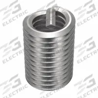 APPROVED VENDOR Helical Insert: Tanged Tang Style, Free-Running, M8-1.25 Thread Size, Plain, 10 PK (MPN 3520-8.00X2.0D). Key specifications — attr798694: 18-8; attr798710: Right Hand; attr798707: M8-1.25; attr798676: Metal; attr798705: Metric; attr798675: APPROVED VENDOR; attr798708: 200,000 psi; attr798713: Coarse.