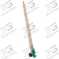 APPROVED VENDOR Pry Bar Dolly: 4,250 lb, Wood, 72 in Handle, Steel, 5 in W x 3 in D Nose Plate (MPN 4HRG7). Key specifications — Nose Plate Profile: Beveled; Brand: APPROVED VENDOR.