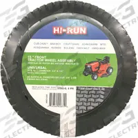 HI-RUN Tires and Wheels: 15X6.00-6 Tire Size, Lawn Mower Tire, SU12, 570 lb Wt Capacity (MPN AWD1009). Key specifications — Tire Size: 15X6.00-6; Tread Pattern: SU12; Brand: HI-RUN.