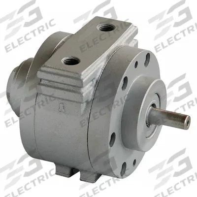 SPEEDAIRE Air Motor: 0.42 hp, 13.5 in-lb Torque, 6,000 RPM, 30 cfm, Foot/Hub, 1/4 in NPT - Oilless Rotary Vane Air Motors