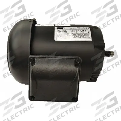 Dayton General Purpose Motor: C-Face/Rigid Base Mount, Totally Enclosed Fan Cooled - C-Face with Rigid Base 3-Phase General Purpose AC Motors