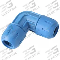 RAPIDAIR Compression Fitting Elbow: 2 in OD x 2 in OD Size, Compression x Compression, Nylon (MPN F5003). Key specifications — Brand: RAPIDAIR.