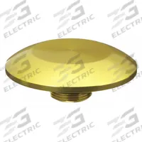 EATON Mushroom Head: 30 mm Panel Size, Non-Illuminated, Metallic, Yellow (MPN 10250TJ64). Key specifications — Manufacturer Part Number: 10250TJ64; Compatible Operator Illumination: Non-Illuminated; Compatible with Series: 10250T; Head Attachment Type: Screw-On; Head Material: Aluminum; Brand: EATON.