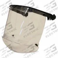 BULLARD Face Shield: Uncoated, Dielectric, Clear, ABS/Polycarbonate Visor Material, Dielectric (MPN A400W840PX2CP2). Key specifications — Visor Material: ABS; Visor Color: Clear; Compatible with Series: Bullard; Compatible with Manufacturer Model Number: C30.