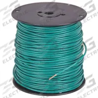 SOUTHWIRE Hookup Wire: 10 AWG Conductor Size, Green, 500 ft Overall Lg, 600 V Volt (MPN 411050505). Key specifications — Brand: SOUTHWIRE; Product Type: Machine Tool Wire; Standards: UL 1019; Manufacturer Part Number: 411050505.