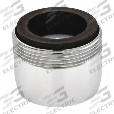 NEOPERL Outlet: 1 gpm Flow Rate, Aerated Flow Outlet, Brass, Chrome Finish - Faucet Aerators & Outlets