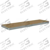 TENNSCO Shelf: 84 in x 24 in, 1,750 lb Load Capacity, Particleboard, Gray, Shelf (MPN ZLCS-8424D). Key specifications — Decking Material: Particleboard; Includes: (4) Beams; Decking Finish: Unfinished; Shelf Configuration: Single Straight; Color: Gray; Frame Material: Steel; Brand: TENNSCO; Frame Finish: Zinc Plated.