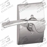 SCHLAGE Door Lockset: Dummy Lever Locksets, Chrome, ADA Compliant (MPN F170 MER 625 CEN RH). Key specifications — Ligature Resistance: Not Ligature-Resistant; Brand: SCHLAGE; Visual Indicator Message: No Message; Lockset Style: Century; ADA Compliant: Yes; Finish: Bright Chromium-Plated : Brass.
