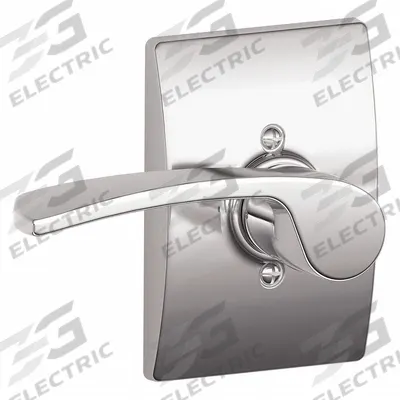 SCHLAGE Door Lockset: Dummy Lever Locksets, Chrome