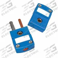 OMEGA Temperature Probe Connectors & Adapters: Jack, For Type R/Type S Thermocouple Type, Mini Jack (MPN SMPW-R/S-F). Key specifications — Includes Clamp: No Clamp Included; Includes Write-On Window: Write-On Window Included; Product Type: Jack; Contact Material: Copper; Connector Type: Mini Jack; Brand: OMEGA; Color: Green; Body Material: Glass-Filled Nylon.